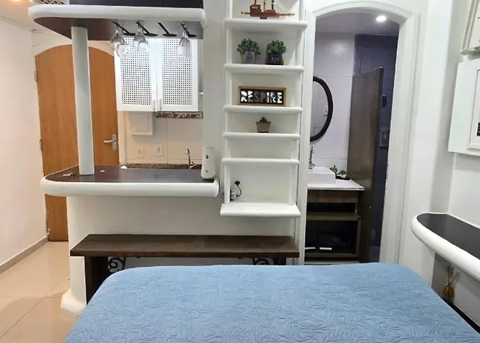 Lindo Studio Na Quadra Da Praia Copacabana Rio de Janeiro